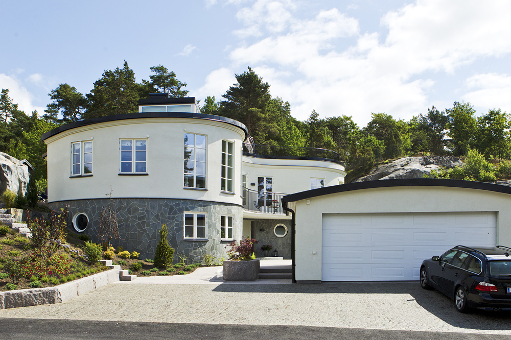Hus med vacker symmetri - Arkitekt Pål Ross